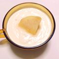 ステルトミチル's cooksnap of when they made 桃１個で4人分！　簡単ムース.