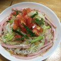 あゆとた49's cooksnap of when they made さっぱり～！とまとぶっかけそうめん。.