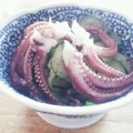 みっくママ's cooksnap of when they made ＊きゅうりといかの酢の物＊.