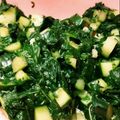 cotton1217's cooksnap of when they made 胡瓜とモロヘイヤの塩胡麻豆腐.