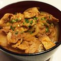 まみちゃ★'s cooksnap of when they made 簡単★豚丼★.