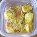 ｓｉｏ's cooksnap of when they made 豆腐ともやし、ウインナーのカレー炒め.
