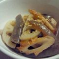万華月's cooksnap of when they made レンコンのごちそうきんぴら.
