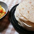 akiたんたん's cooksnap of when they made チャパティ★インド人のご夫婦直伝★.