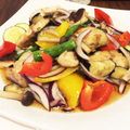 みやぎちゃん's cooksnap of when they made 夏野菜×塩鯖の揚げ浸し♪夏野菜大量消費！.