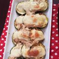 db部みぃ's cooksnap of when they made ズッキーニと鮭缶で簡単マヨ・チーズ焼き。.