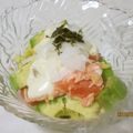 tennisnoah's cooksnap of when they made （炙り）サーモンとアボガドのわさびマヨ.