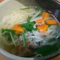 ダビデンコ's cooksnap of when they made マロニーで作る！簡単鶏肉のフォー.