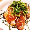 みーこ324's cooksnap of when they made まぐろのづけ丼.