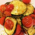 うなぎワンワン's cooksnap of when they made ズッキーニとトマトのオリーブオイル焼き.