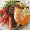まかてぃん's cooksnap of when they made マルちゃん正麺♪ピリ辛そぼろ温玉冷麺.