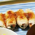 もり706's cooksnap of when they made 梅干しで旨～い！オクラと人参の肉巻き☆.