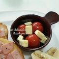 ねっちゃんっ's cooksnap of when they made ミニトマトのあったかカプレーゼ♡.
