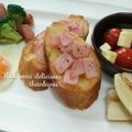 ねっちゃんっ's cooksnap of when they made ハムのオープンサンド☆.