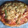坂江はなび's cooksnap of when they made ドライイースト3gでピザ2枚♡.