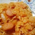 荒ぶるﾆｺﾗ's cooksnap of when they made ケチャップチャーハン.