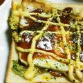 omiyo0221's cooksnap of when they made お好み焼き風トースト.