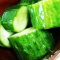 クック2I6EQE☆'s cooksnap of when they made 簡単☆きゅうりの浅漬け.