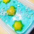 コラボックル's cooksnap of when they made ☆七夕☆レアチーズ＆ゼリーで二層ケーキ☆.