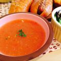 まーんだ's cooksnap of when they made トマトの冷製スープ★.