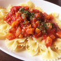 emixemi83's cooksnap of when they made 角切り野菜のトマトソース.