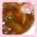 vvTIARAvv's cooksnap of when they made ベーコンが決め手のコク旨コンソメスープ♪.