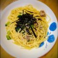 ゆーじーんらいだー's cooksnap of when they made 豚肉と青梗菜の和風スパゲティ.