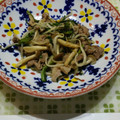 ハニイとムサシ's cooksnap of when they made 豚バラとしめじのさっぱり炒め☆.
