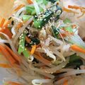 サファイにゃん's cooksnap of when they made 水菜ともやしの野菜たっぷりナムル☆.
