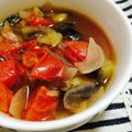 キリフキ's cooksnap of when they made ナスのミネストローネ風煮込み.
