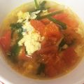 クックNANAMI☆'s cooksnap of when they made トマトとにらの中華スープ.
