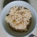 ako0815's cooksnap of when they made 明太子とクリームチーズの炊き込み飯.
