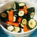 うんぴろ's cooksnap of when they made 簡単便利人参きゅうり大根 野菜のみそ漬け.
