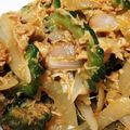 ちゃまのごはん's cooksnap of when they made ゴーヤ＊玉葱＊ツナ缶de味噌炒め♪.