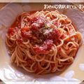 猫村 neco's cooksnap of when they made トマトとツナの★簡単なのにウマいパスタ.