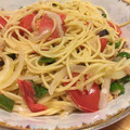 ★かおっち★'s cooksnap of when they made トマトとツナの和風パスタ☆.
