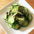 クック2MJ3YI☆'s cooksnap of when they made 簡単♡きゅうりとミョウガの塩こぶ和え.