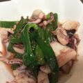 クックDAPWAN☆'s cooksnap of when they made イカとほうれん草のソテー.