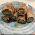 MiMi…'s cooksnap of when they made おくらの豚肉巻き.