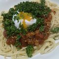 Beemin's cooksnap of when they made 【ご自慢♪】ミートソース☆パスタ.