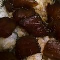 SUー１１０３'s cooksnap of when they made 出汁醤油で簡単！ マグロの漬け丼.