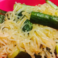 you☆amnos's cooksnap of when they made 簡単つまみ きゅうりと糸コンの中華炒め.