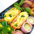 annnnn's cooksnap of when they made ＊ベーコンとねぎの卵焼き＊.