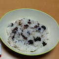 黒ごまacn's cooksnap of when they made 炊飯器で炊く 甘納豆のお赤飯.