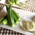 まじゅじゅ's cooksnap of when they made ●オクラのわさびマヨ和え●.