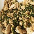 料理中級者's cooksnap of when they made ささみとピーマンのココナッツオイル炒め煮.