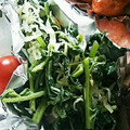 ユーロン's cooksnap of when they made 大根(蕪)の葉としらすの炒め煮.