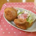 ゆけり３兄弟's cooksnap of when they made お弁当ベーコン目玉焼き♡.