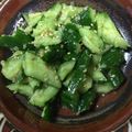 マルルル's cooksnap of when they made あと1品☆5分できゅうりのナムル.