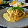 megmicky's cooksnap of when they made 大好き♪チキンソテーのカルボナーラ.